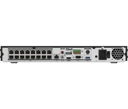 Hikvision Hikvision DS-7616NXI-I2/16P/VPro, 16 kanaals PoE, AcuSeek, AI-functies