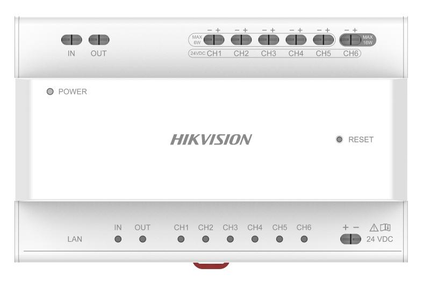 Hikvision Hikvision DS-KAD706Y, Hikvision 2-Wire Master Video/Audio Distributor