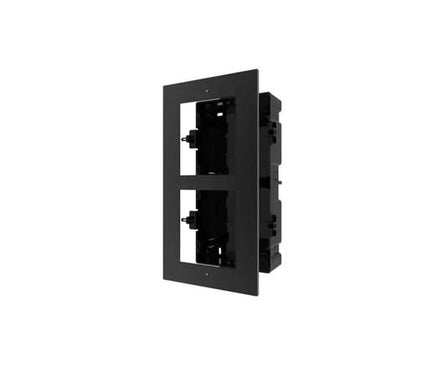 Hikvision Hikvision DS-KD-ACF2, Zwart Inbouwframe 2 modules