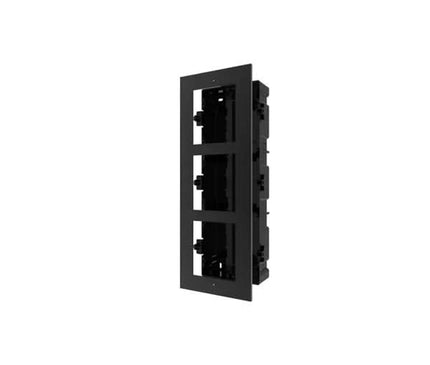 Hikvision Hikvision DS-KD-ACF3, Zwart Inbouwframe 3 modules
