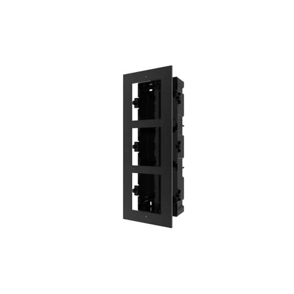 Hikvision Hikvision DS-KD-ACF3, Black Built-in Frame 3 Modules
