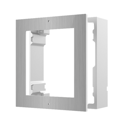 Hikvision Hikvision DS-KD-ACW1/S modulaire intercom opbouwframe 1 module RVS