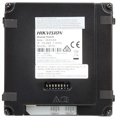 Hikvision Hikvision DS-KD-DIS Display Module