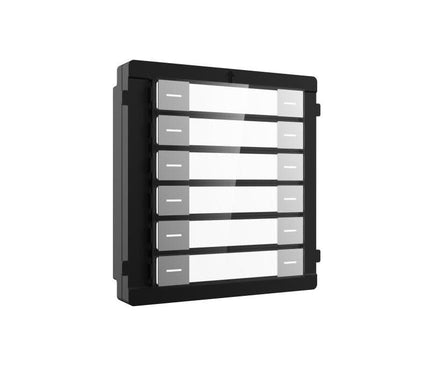 Hikvision Hikvision DS-KD-K12/S RVS Beldrukker met 12 knoppen