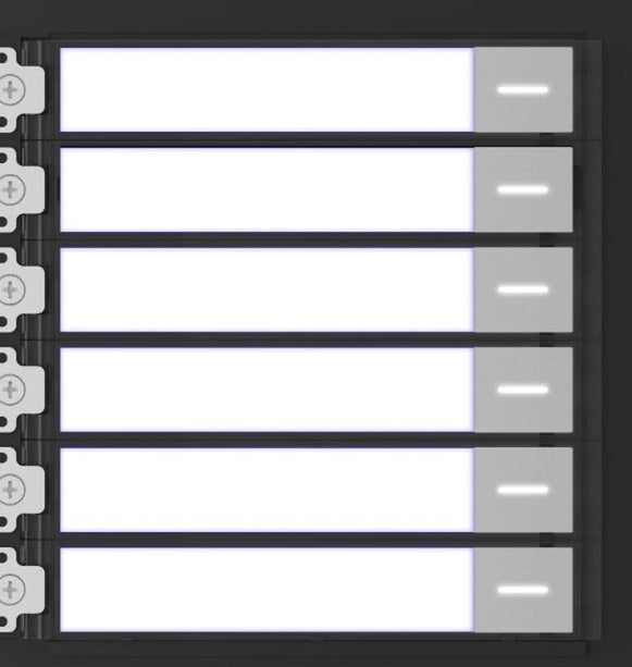 Hikvision Hikvision DS-KD-KK Bell push button 6 buttons