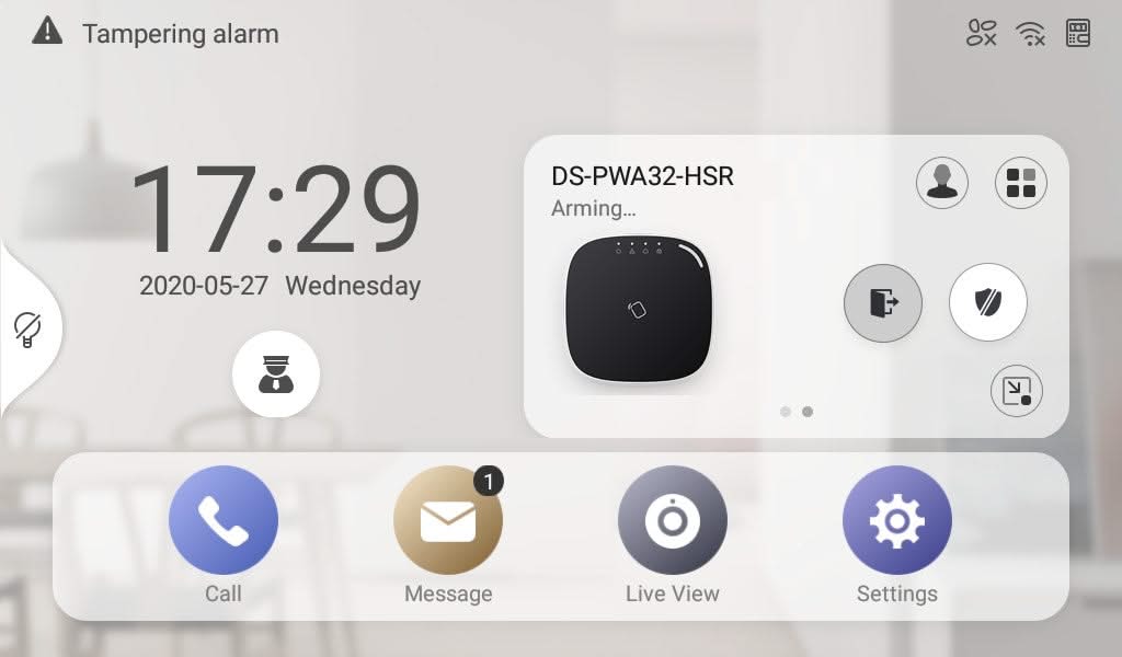 Hikvision Hikvision DS-KH9310-WTE1 (B) Android Indoor Station PoE 7" Inch
