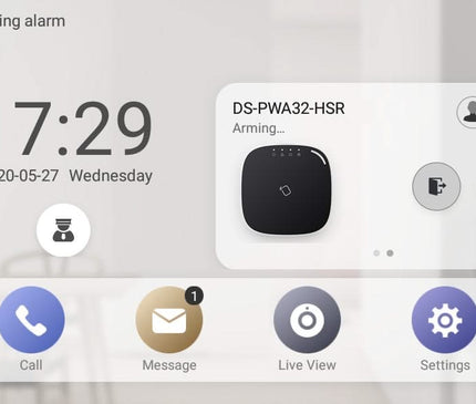 Hikvision Hikvision DS-KH9510-WTE1(B) All-in-one Indoor Station 10.1 Inch Android DEMO