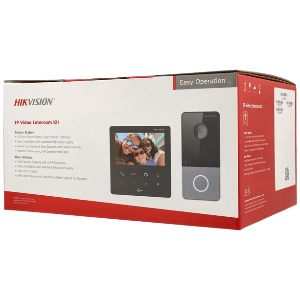 Hikvision Hikvision DS-KIS606-P Video Intercom KIT (without PoE switch)