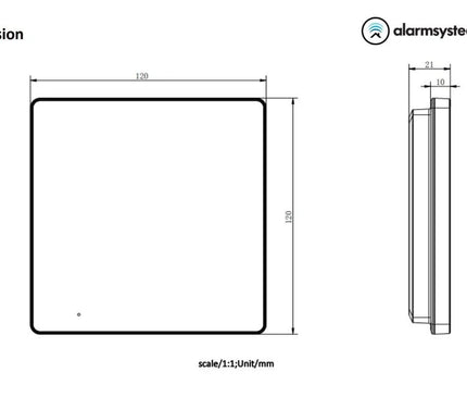 Kit d'interphone vidéo Hikvision DS-KIS606-P WiFi/PoE