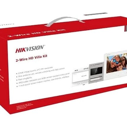 Hikvision Hikvision DS-KIS704EY Video intercom 2-Wire Full HD Aluminum 2-Wire Set