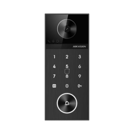 Hikvision Hikvision DS-KV6124-WBE1, Sonnette vidéo 4MP, WiFi/PoE, Micro SD slot, 150gr (clavier numérique)