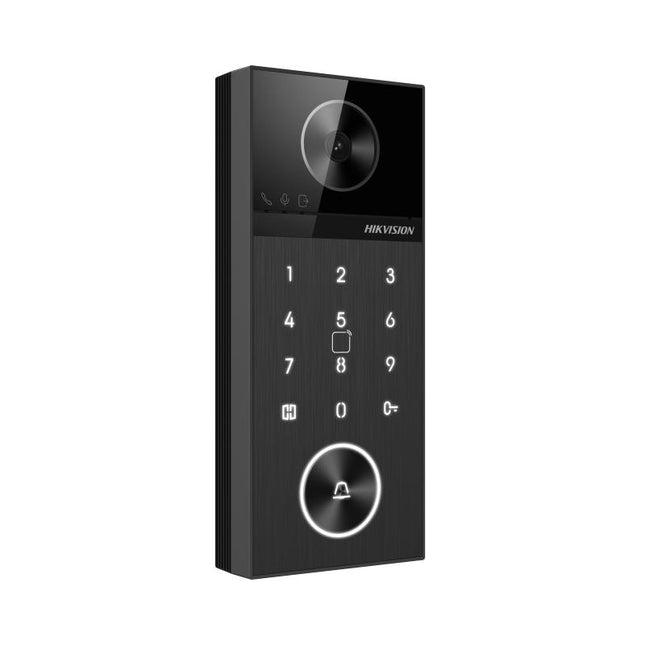 Hikvision Hikvision DS-KV6124-WBE1, Sonnette vidéo 4MP, WiFi/PoE, Micro SD slot, 150gr (clavier numérique)