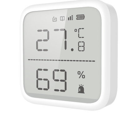 Hikvision Hikvision DS-PDTPH-E-WE Funk-Temperaturmelder
