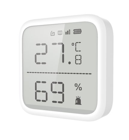Hikvision Hikvision DS-PDTPH-E-WE Draadloze temperatuur detector