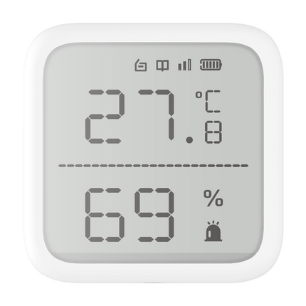 Hikvision Hikvision DS-PDTPH-E-WE Draadloze temperatuur detector