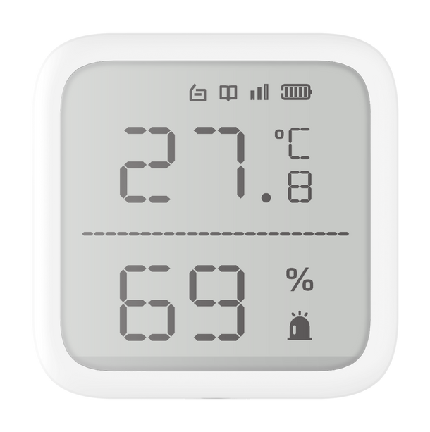Hikvision Hikvision DS-PDTPH-E-WE Funk-Temperaturmelder