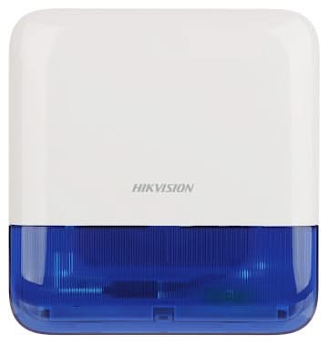 Hikvision Hikvision DS-PS1-E-WE Außen-Sirene blaue Abdeckung