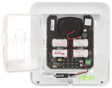 Hikvision Hikvision DS-PS1-E-WE Buitensirene blauwe kap