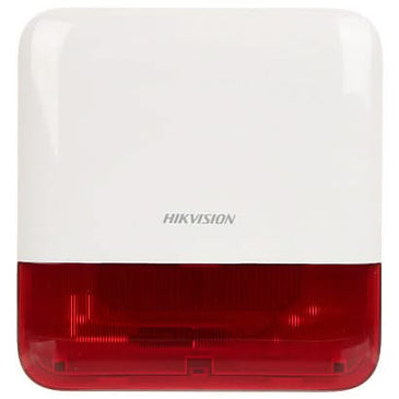 Hikvision Hikvision DS-PS1-E-WE Sirène extérieure Casquette rouge