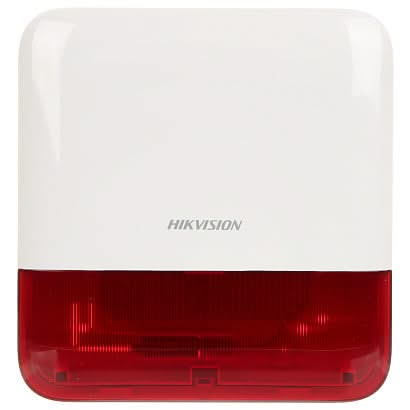 Hikvision Hikvision DS-PS1-E-WE Außensirene Rote Kappe