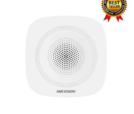 Hikvision Hikvision DS-PS1-I-WE Sirène intérieure sans fil