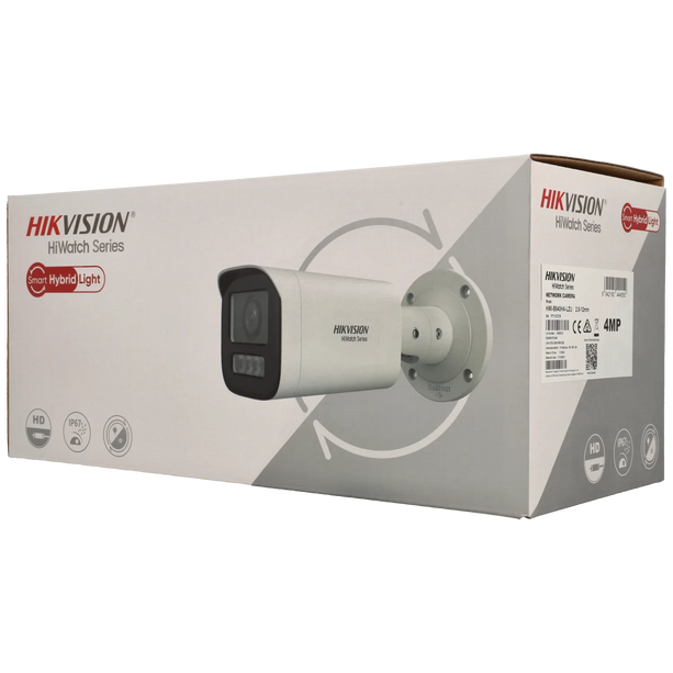 Hikvision Hikvision HWI-B640HA-LZU, 4MP Bullet camera, Optical zoom 2.8mm-12mm, PoE, Smart Hybrid Lights