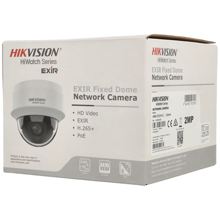 Hikvision Hikvision HWI-D121H-C, 2MP Dome Kamera 2.8mm, PoE, 20m IR