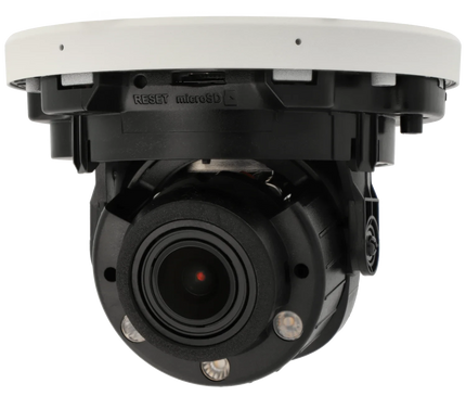 Hikvision Hikvision HWI-D640HA-LZU, 4MP Dome camera, optische zoom 2.8mm-12mm, PoE, Smart Hybrid Lights, 2x Mic.