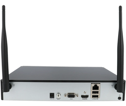 Hikvision Hikvision HWN-2108MH-W, 8 Kanaals WiFi NVR, Zonder PoE, Max 4MP camera's
