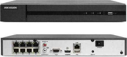 Hikvision Hikvision HWN-4108MH-8P, 8 Channel 8Mp/4K NVR, 8x PoE