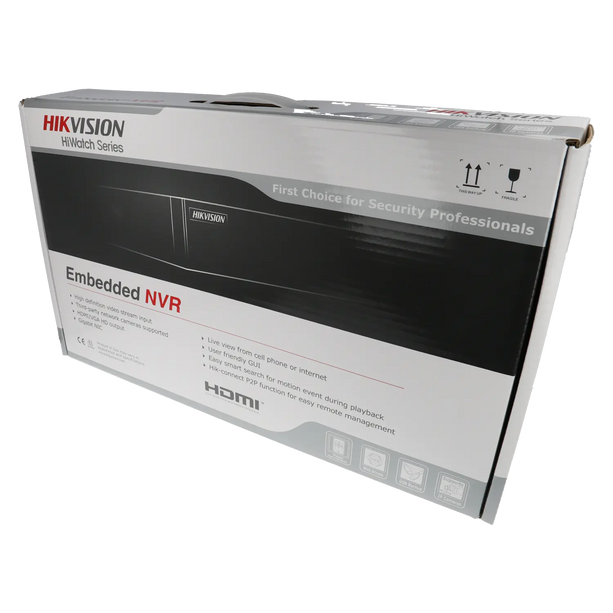 Hikvision HWN-4116MH, 16-Channel 8MP/4K NVR, Without PoE