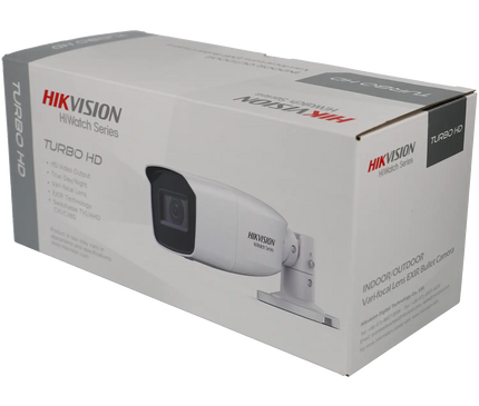 Hikvision HWT-B320-VF, 2MP Motor Zoom 2.8-12mm lens, bullet camera, 40m IR, 4 in 1 video output coaxial