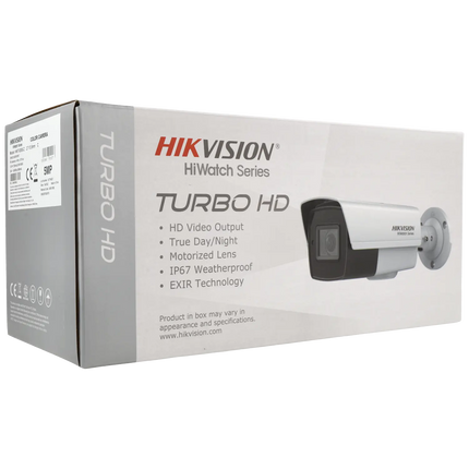 Hikvision Hikvision HWT-B350-Z 5MP, Bullet Motor Zoom 2.7 - 13.5 mm , Autofokusfunktion, 40m IR, 4 in 1 Videoausgang