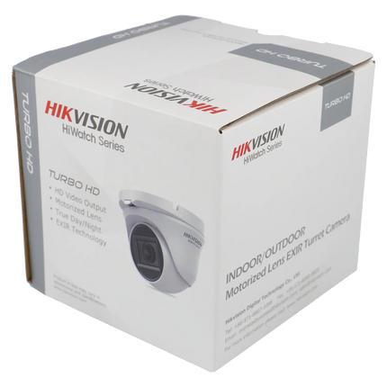 Hikvision Hikvision HWT-T323-Z, 60m IR, Turbo HD Low Light, Motorzoomobjektiv 2.8-12mm, 4 in 1 Videoausgang Koax