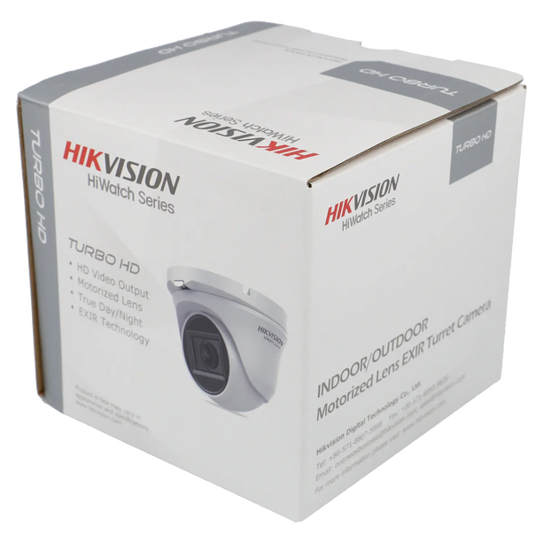 Hikvision HWT-T323-Z, 60m IR, Turbo HD Low Light, Objectif zoom motorisé 2.8-12mm, Sortie vidéo 4 en 1 coaxiale