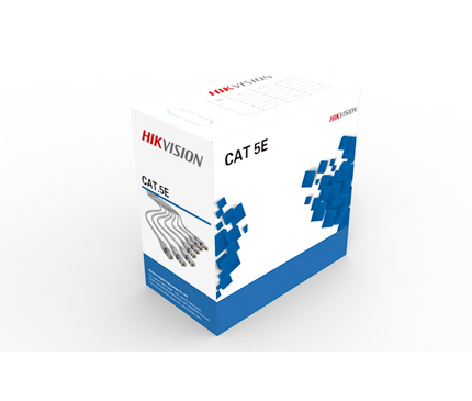 Hikvision Hikvision Network Cable CAT5e UTP, 305 mtr, 100% copper, Solid cores