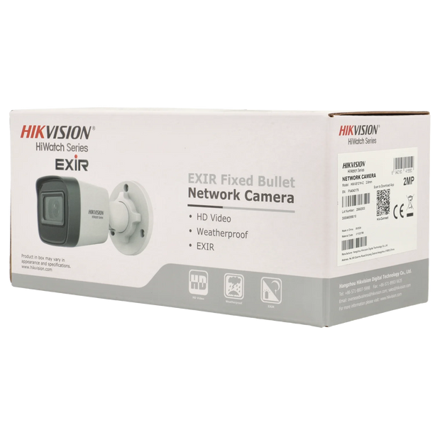 Hikvision HWI-B121H-C, 2MP 2.8mm Bullet ip camera, 20m IR, PoE