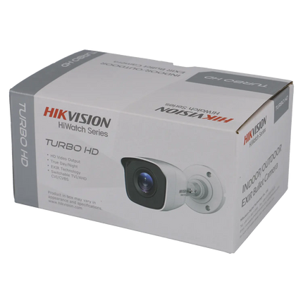 Hikvision HWT-B120-M, 2MP Bullet camera 2.8mm, 4 en 1 sortie vidéo coaxiale
