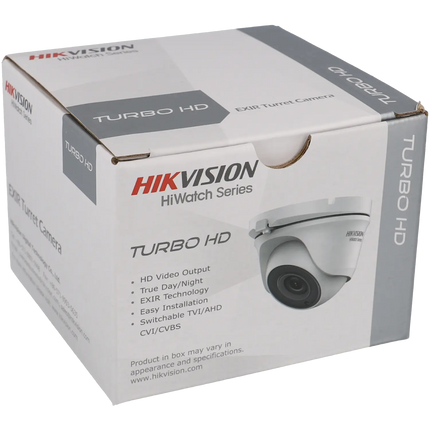 Hikvision HWT-T120-M, 2MP mini-Turret, 2.8mm, Low Light, 4 in 1 video-output coax