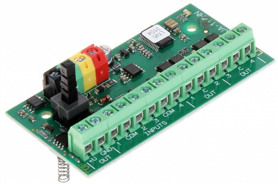 Jablotron JA-114HN BUS aansluitmodule met 4 in- en uitgangen