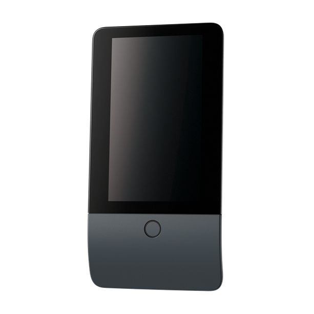 Jablotron JA-156E-AN, Touchscreen met RFID tag-lezer, semi-draadloos, antraciet