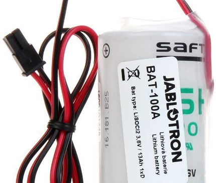 Jablotron Jablotron Bat-100 Batterie für JA-163A RB, Lithium Batterie 3.6V 13Ah 1xD
