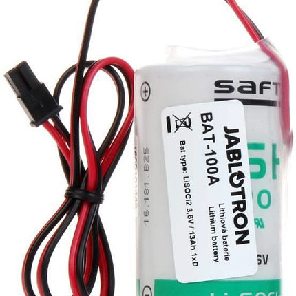 Jablotron Jablotron Bat-100 Batterie für JA-163A RB, Lithium Batterie 3.6V 13Ah 1xD