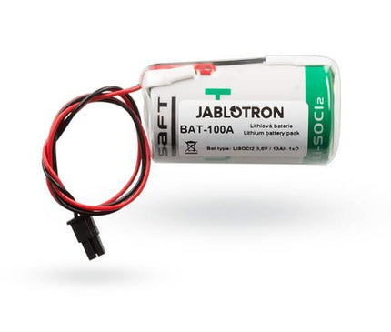 Jablotron Jablotron Bat-100 Batterie für JA-163A RB, Lithium Batterie 3.6V 13Ah 1xD