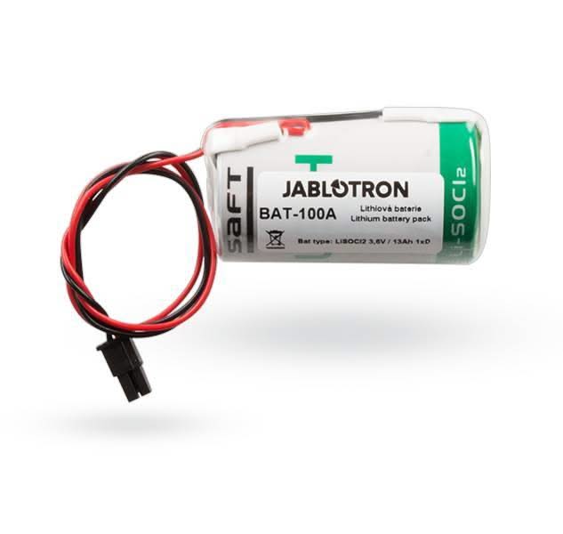 Jablotron Jablotron Bat-100 Accu t.b.v. JA-163A RB, Lithiumbatterij 3.6V 13Ah 1xD
