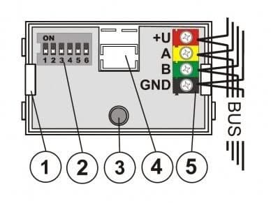 Jablotron Jablotron JA-110I BUS-Bereich/Ausgang PG-Aktivierungsanzeige