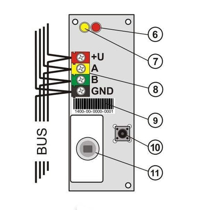 Jablotron Jablotron JA-110P BUS PIR Bewegungsmelder - ECO