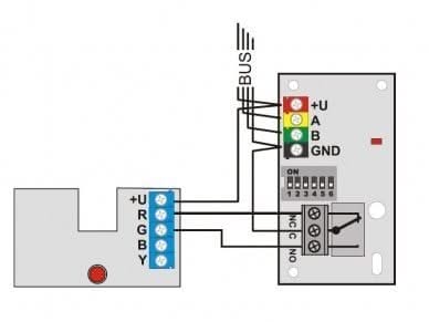 Jablotron Jablotron JA-111I Universal-LED-Anzeigegerät RGB