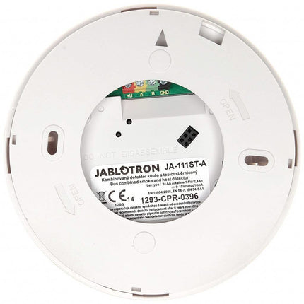 Jablotron Jablotron JA-111ST-A BUS combined smoke and heat detector with fire and burglary siren