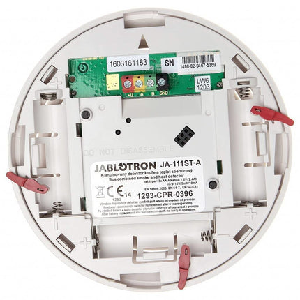 Jablotron Jablotron JA-111ST-A BUS combined smoke and heat detector with fire and burglary siren